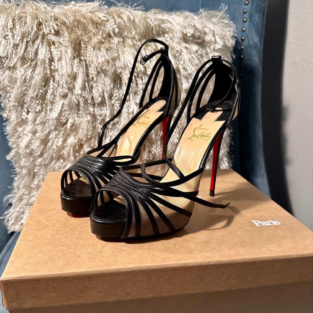Christian Louboutin Filamenta 120mm Sandals 👠 size 37.5